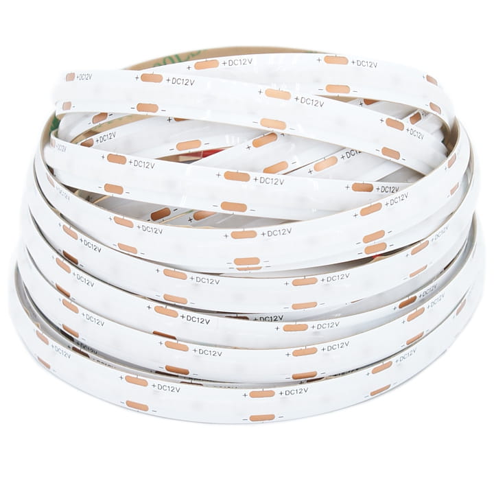 LED pásek COB 12V / 480LED / 9W / ZELENÁ / IP20 / 8mm / PRO+